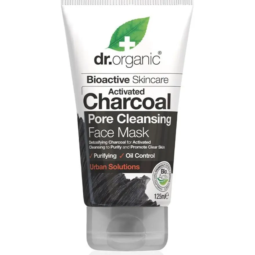 Mascarilla Facial Carbon Activado 125ml - Dr. Organic