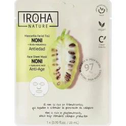 Mascarilla Facial Tisú Antiedad Noni 20ml - Iroha Nature