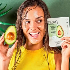 Mascarilla Facial Tisú Hidratante Aguacate 20ml - Iroha Nature