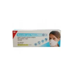Mascarilla Protección Polen Y Polvo, 3 ud. - 3M