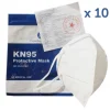 Mascarilla Protectora (5 capas) KN95 / FFP2, (10 unidades)