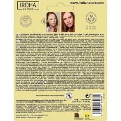 Mascarilla Vitaminac + Ah Iluminadora Hidratante 20ml - Iroha Nature