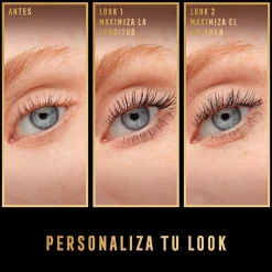 Masterpiece 2 In 1 Lash Wow Máscara De Pestañas 03-Midnight Black 7 Ml