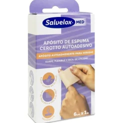 Med Aposito Espuma Autoadhesivo 6cmx1m - Salvelox