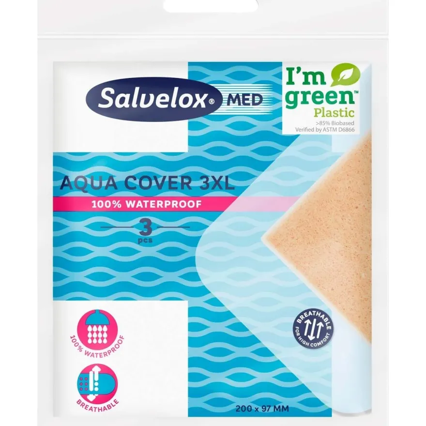 Med Aqua Cover Aposito Adhesivo 3xl 3uds - Salvelox