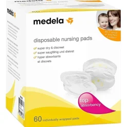 Medela Safe Y Dry Discos Absorbentes Desechables 60U