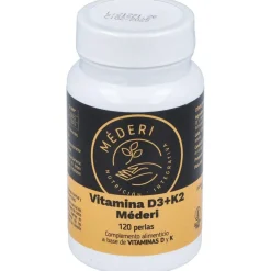 Mederi Vitamina D3 + K2 120 Perlas - Mederi Nutricion Integrativa