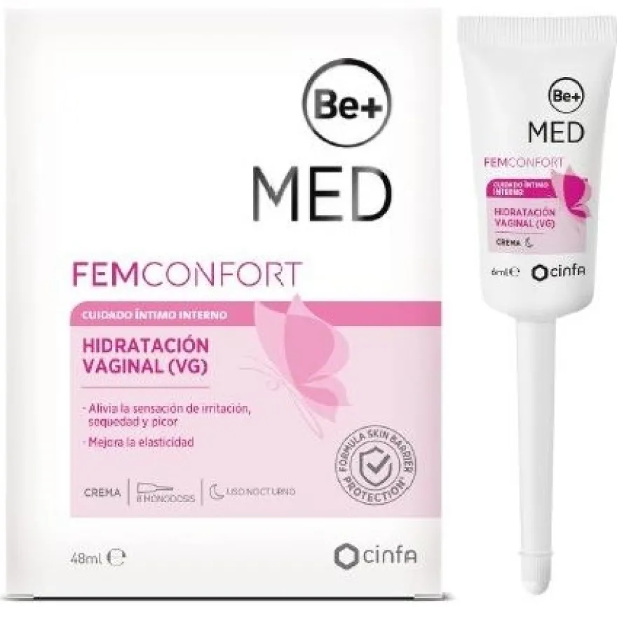 + Med Femconfort Hidratación Vaginal 8x6ml - Be