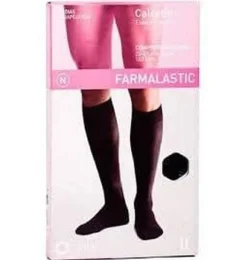 Media Corta (a - D) Compresion Normal - Farmalastic (talla Pequeña Color Negro) - Cinfa S a