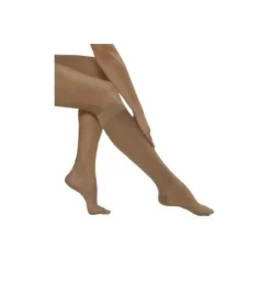 Media Corta (A-D) Compresion Normal - Medilast Con Puntera (Talla Grande Color Negro)