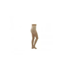 Media Larga (A-F) Compresion Ligera Blonda Silicona - Medilast Fresh (Talla Grande Color Beige)