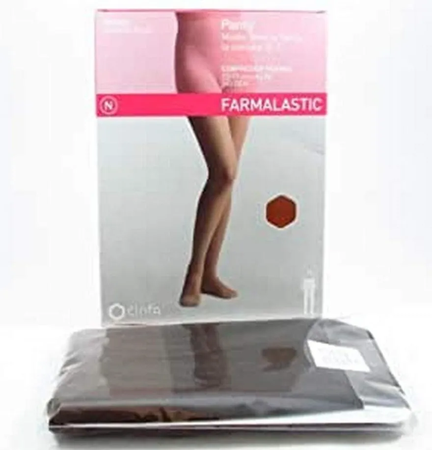 Media Larga (a - F) Compresion Normal - Farmalastic Blonda (talla Pequeña Color Capuchino) - Cinfa S a