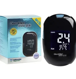 Medidor de Glucosa y Cuerpos Cetonicos - Glucomen Areo 2k - Menarini