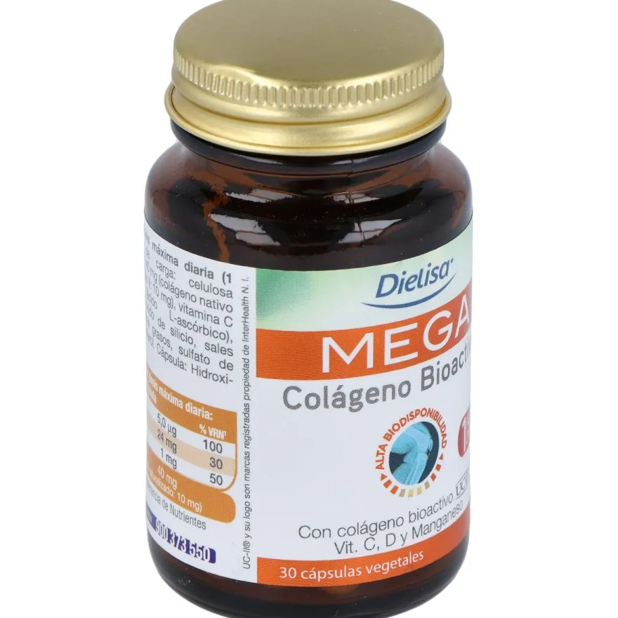 Mega Colageno Bioactivo 30 Cáps - Dietisa