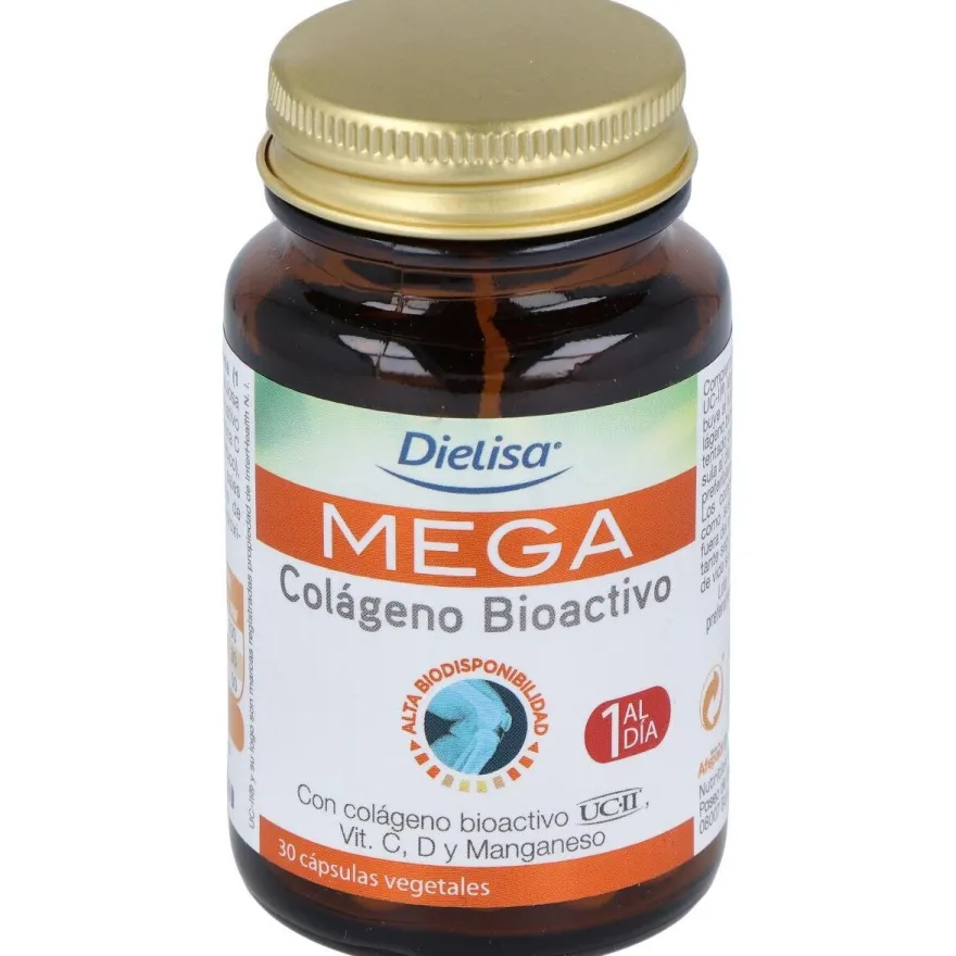 Mega Colageno Bioactivo 30 Cáps - Dietisa