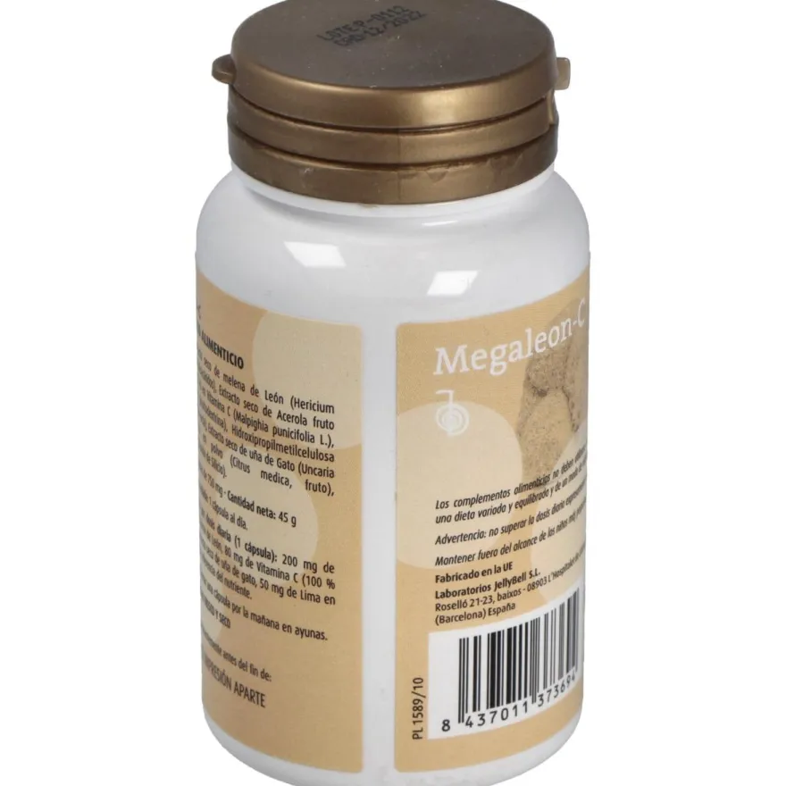 Megaleon C (melena de Leon) 60cap - Jellybell