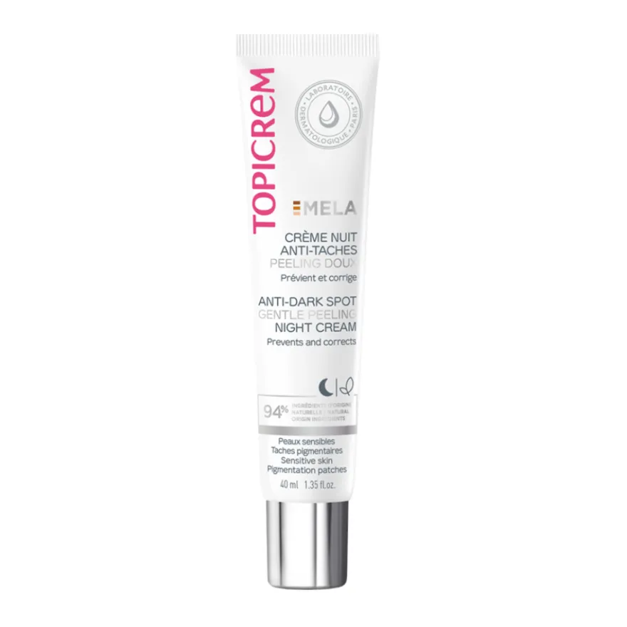 MELA Crema de Noche Peeling Antimanchas, 40 ml. - Topicrem