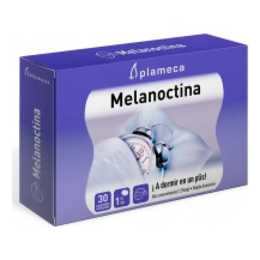 Melanoctina ¡a Dormir en Un Plis! 30 Comprimidos - Plameca