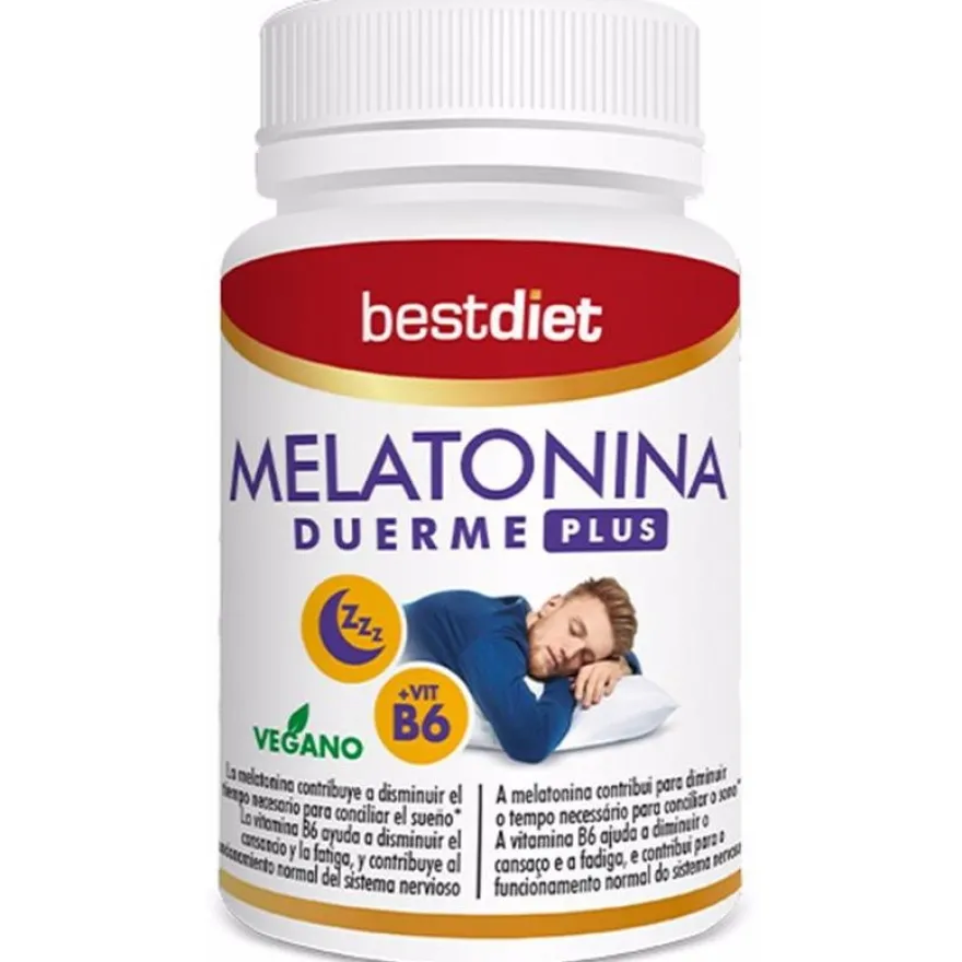 Melatonina Duerme Plus 30caps - Bestdiet