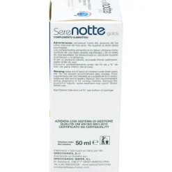 Melatonina 1,9mg. (serenotte) 50ml - Specchiasol