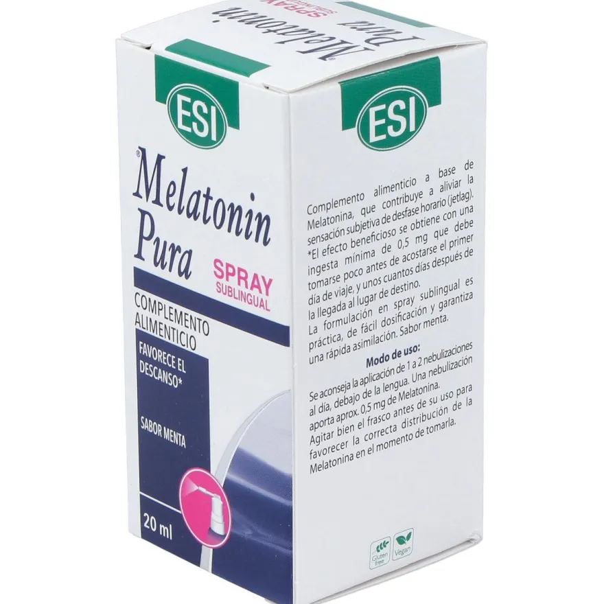 Melatonina Pura 1Mg. Spray 20Ml.