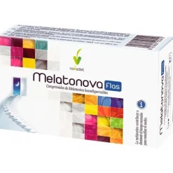 Melatonova Flas para el Sueño 30 Comprimidos Bucodispersables - Novadiet