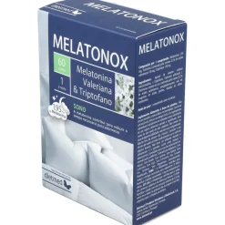 Melatonox Melatonina Valeriana y Triptofano 60comp - Dietmed