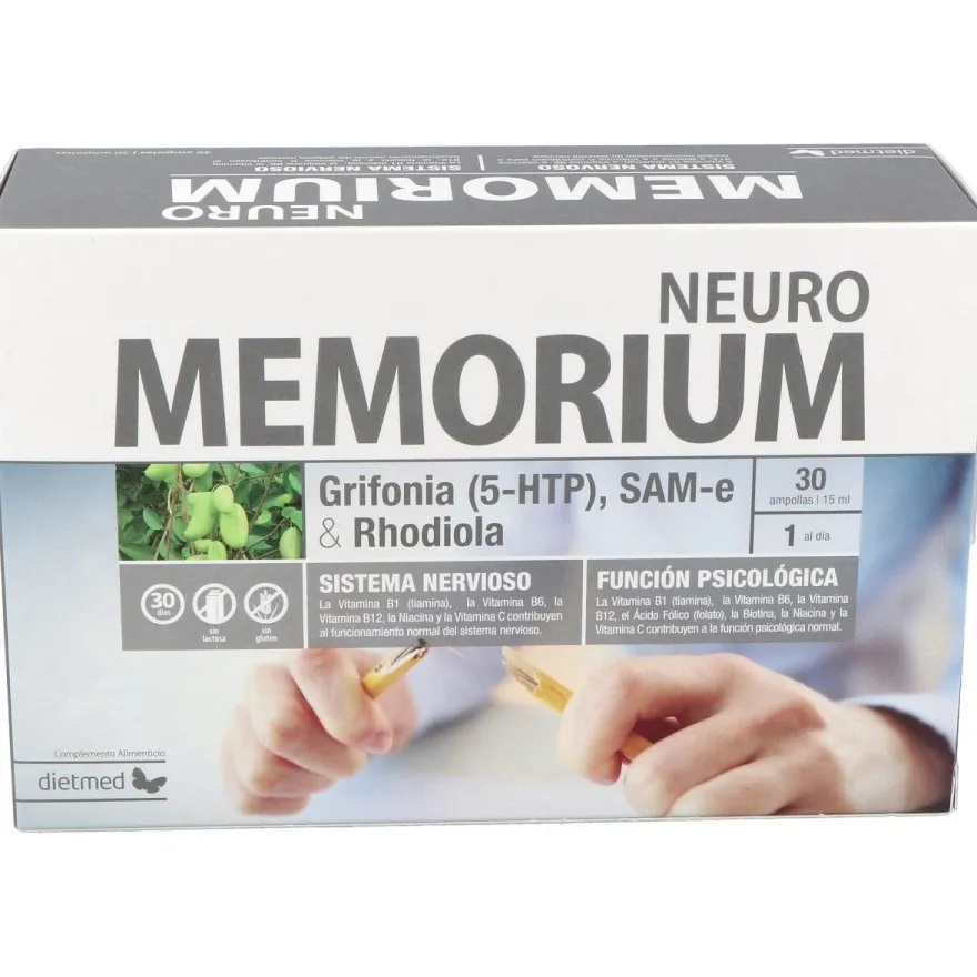 Memorium Neuro Grifonia-Rhodiola 30 Ampollas