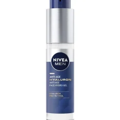 Men Anti - Age Hyaluron Gel Facial Hidratante 50 ml - Nivea