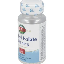 Metil Folate 800mcg. 90comp - Solaray