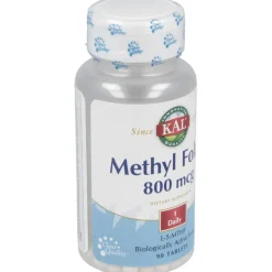Metil Folate 800mcg. 90comp - Solaray