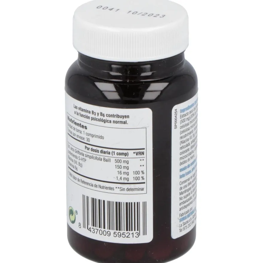 Mgdose Griffonia B3 Y B6 30 Comprimidos