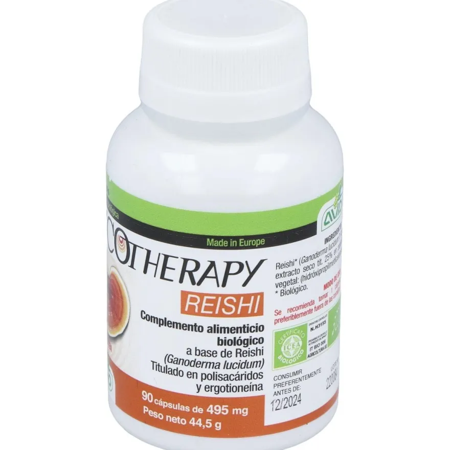 Micoteraphy Reishi 495 mg 90 Cápsulas Avd - Avd Reform