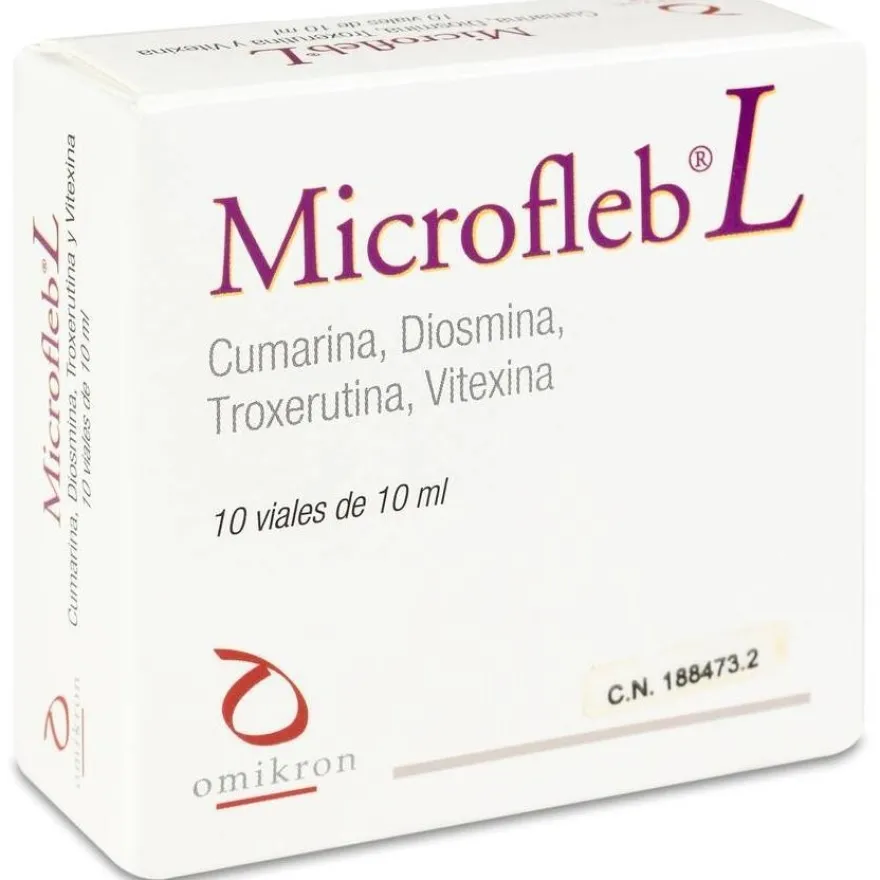 Microfleb L 10 Viales 10ml - Omikron