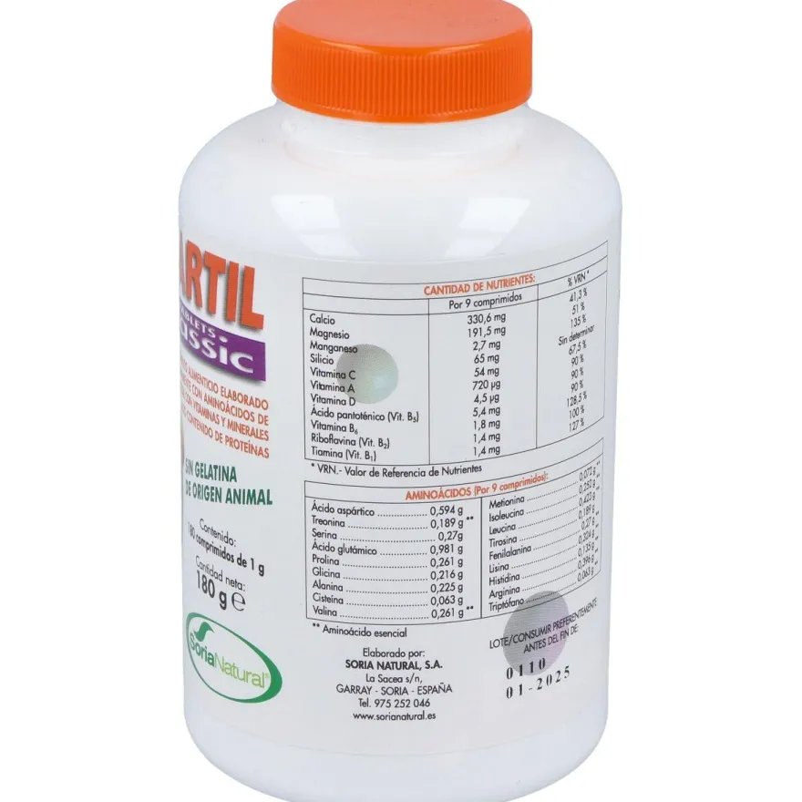 Mincartil Classic Tablets 180comp - Soria Natural