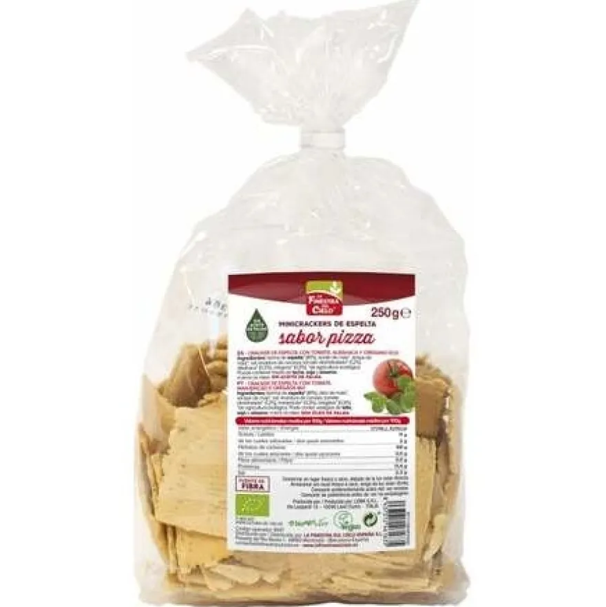 Mini Crakers Espelta Pizza 250 g - La Finestra Sul Cielo