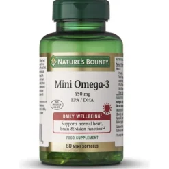 Mini Omega-3 450 Mg 60 Mini Cápsulas Blandas