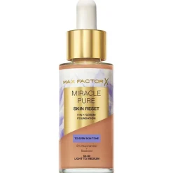 Miracle Pure Sérum con Color 60 - 80 - Light To Medium 30 ml - Max Factor