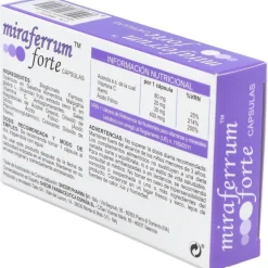 Miraferrum Forte Complemento Alimenticio 30 Cápsulas - Shedir