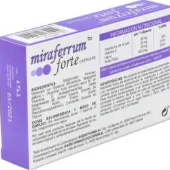 Miraferrum Forte Complemento Alimenticio 30 Cápsulas - Shedir