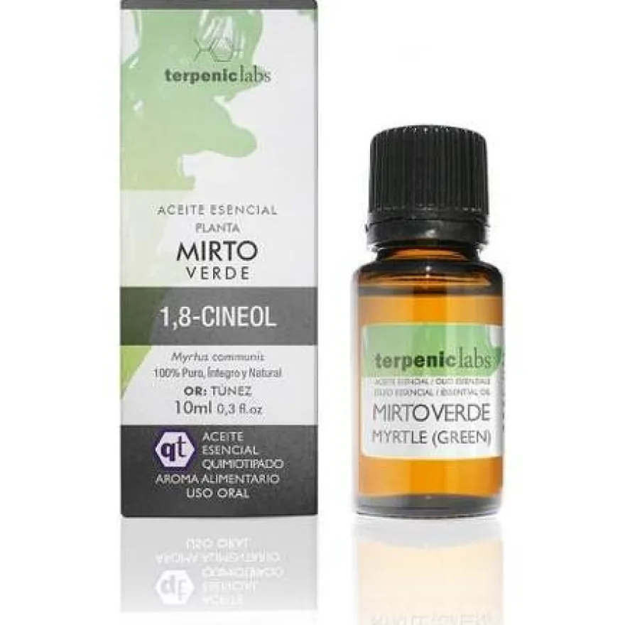 Mirto Verde Aceite Esencial Alimentraio 10Ml.