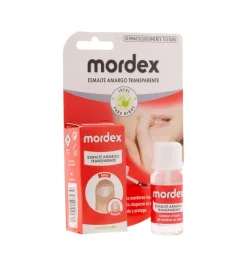 Mordex Plus Esmalte Amargo Transparente (1 Envase 9 ml con Pincel) - Urgo