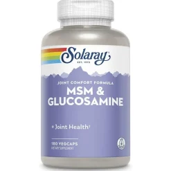 Msm Y Glucosamine Vegcaps, Vitaminas Y Suplementos Solaray - Perfumes Club
