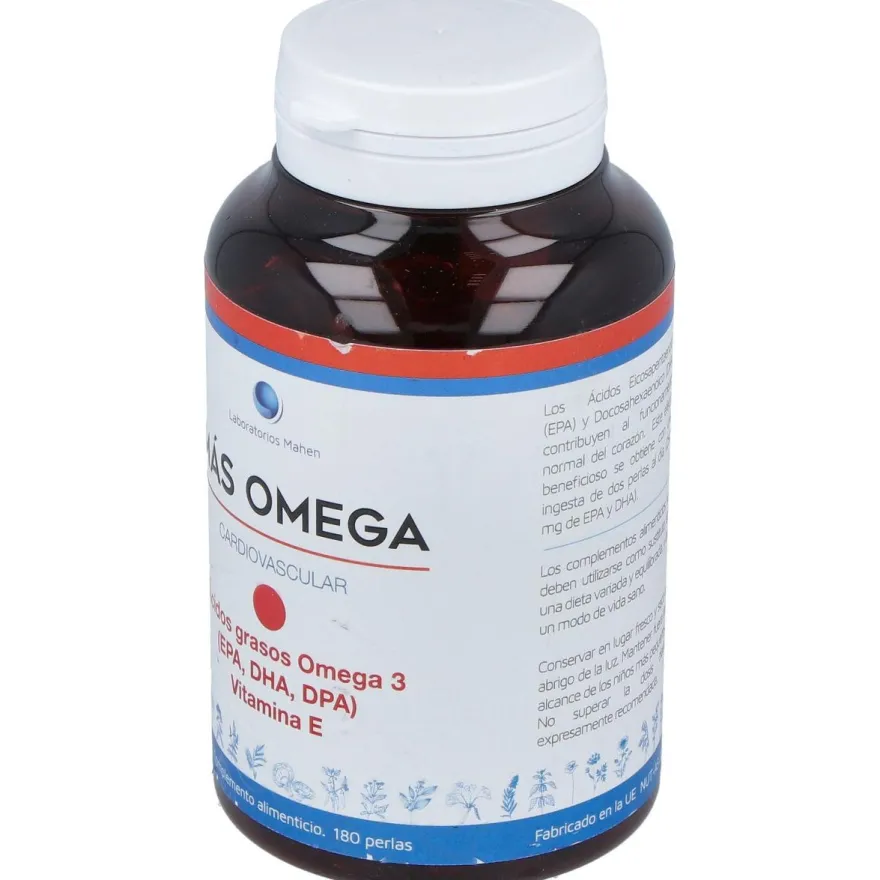 Más Omega 180 Perlas - Mahen