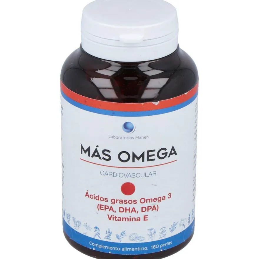 Más Omega 180 Perlas - Mahen