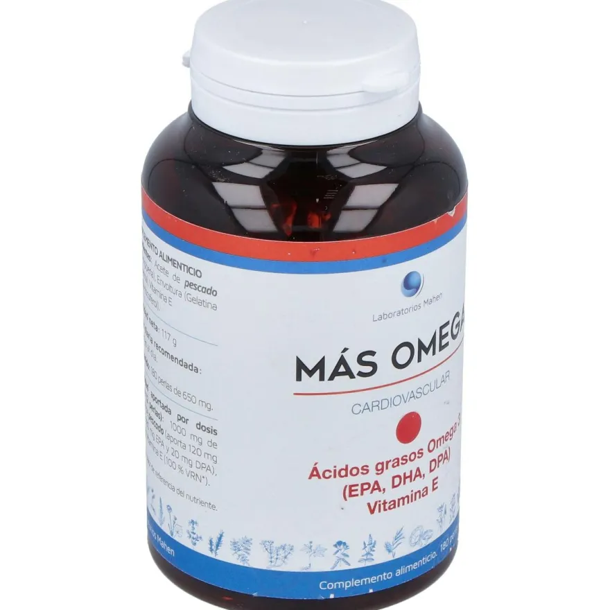 Más Omega 180 Perlas - Mahen