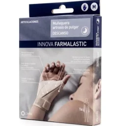 Muñequera Artrosis De Pulgar Descanso Izquierda , 1U Talla Mediana - Innova Farmalastic
