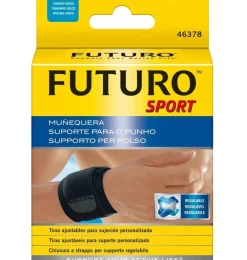 Muñequera Deportiva Futuro Velcro Sport, Talla S M. - 3m - Sin Marca
