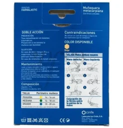 Muñequera Metacarpiana - Farmalastic Innova Ferula (1 Unidad Talla Mediana) - Cinfa S a
