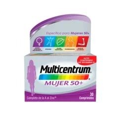 Multicentrum Mujer 50+, 30 Comprimidos. - Multicentrum